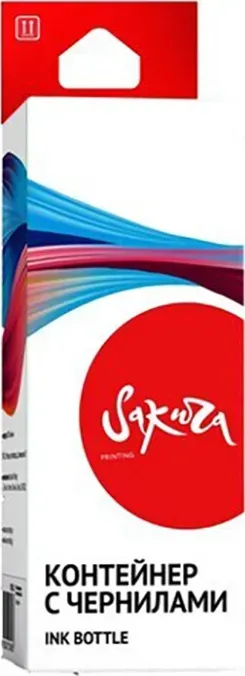 Контейнер Sakura с чернилами C13T741300 (T7413 M) для Epson, пурпурный , 1000 мл. с M) ,