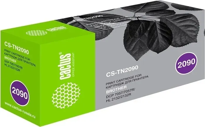 Картридж Cactus CS-TN2090 black ((1000стр.) для Brother DCP-7057) (CS-TN2090)