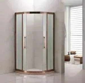 Душевой уголок GROSSMAN 100x100x200 (PR-100RG) профиль розовое золото