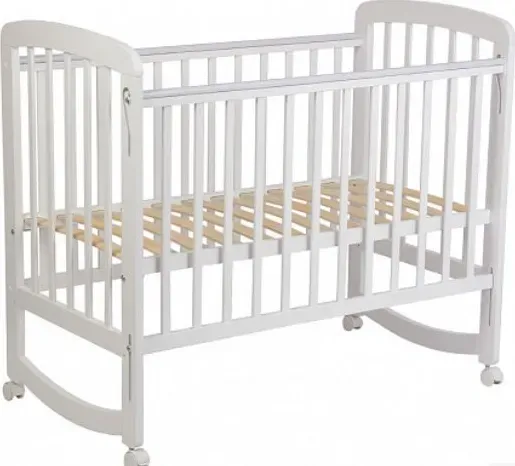 Кровать POLINI Кроватка детская kids Simple 304, белый (1кор)