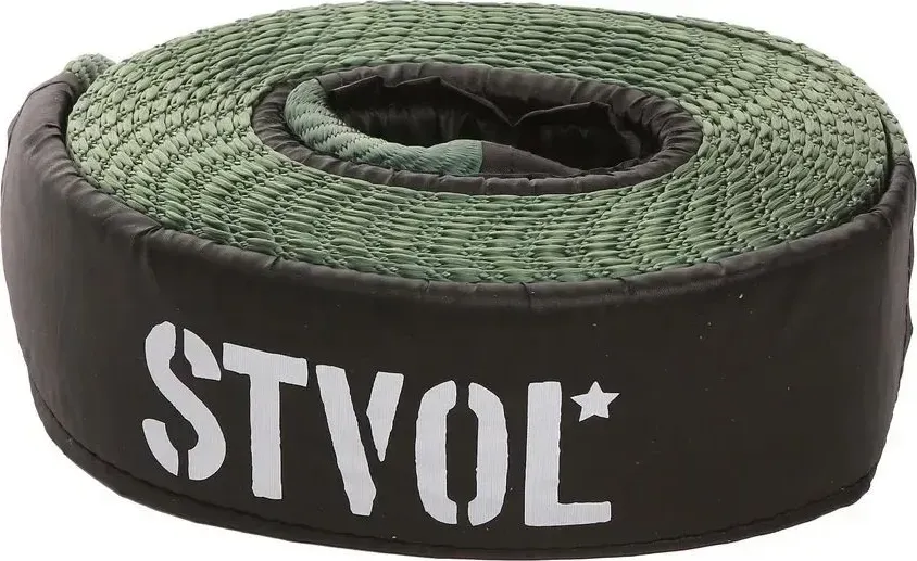 Трос буксировочный STVOL SDS07 7т, 6м + сумка стропа рывковая динамический +