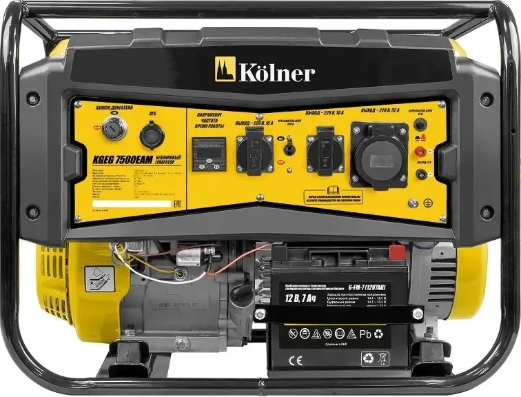Генератор KOLNER KGEG 7500EAМ