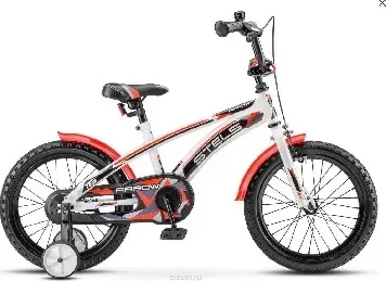 Велосипед STELS Arrow 16" V020*LU085302*LU070701 *9.5" Белый/красный
