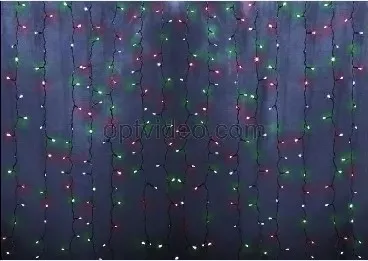 Гирлянда NEON-NIGHT (235-029) Светодиодный Дождь 1, 5х1м мультиколор Электрогирлянды 1,