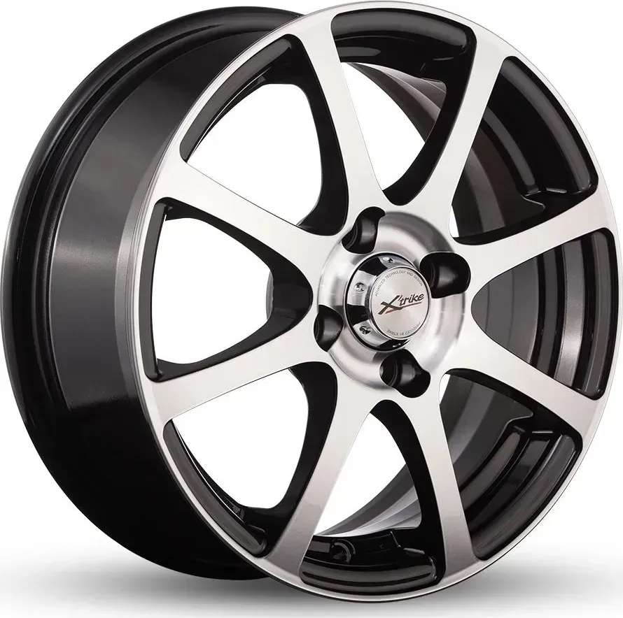 Диск автомобильный X'trike X-114М5,5\R14 4*100 ET45d67,1BK/FP[] Диски 5,5//R14