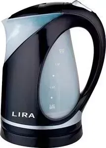 Чайник электрический LIRA LR 0102 черный-серый