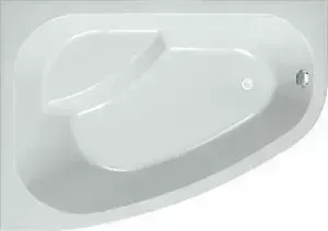 Акриловая ванна Kolpa-san с гидромассажем Chad/S Luxus R 170x120 см, правая, на каркасе, слив-перелив