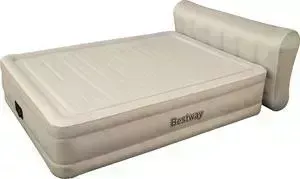 Надувная кровать BESTWAY 69019 Essence Fortech 229х152х79см со спинкой (встроенный электронасос)