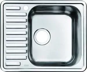 Мойка кухонная IDDIS Strit 485x585 полированная (STR58PRi77)