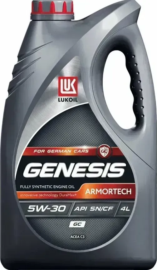 Масло синтетическое М\ЛУКОЙЛ ЛУКОЙЛGENESIS ARMORTECH GC5W30SN/CFC3синт.4л (3149300) Прочее //R