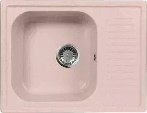 Мойка кухонная AquaGranitEx M-13 645х495 розовый (M-13 (315))