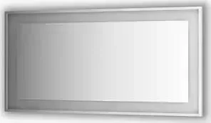 Зеркало Evoform в багетной раме Ledside со светильником 35,5 W 150x75 см (BY 2210)