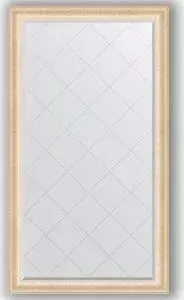 Зеркало Evoform с гравировкой Exclusive-G 95x170 см, в багетной раме - старый гипс 82 мм (BY 4398)
