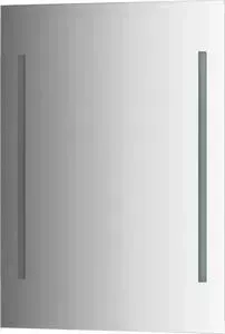 Зеркало Evoform Ledline 55х75 см, с 2-мя встроенными - светильниками 10,5 W (BY 2114)