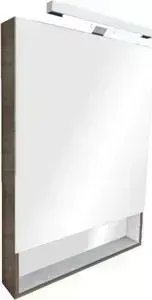 Зеркальный шкаф ROCA Gap 80х85 тиковое дерево (ZRU9302846)