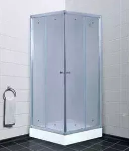 Душевой уголок TIMO VIVA Lux TL-8002 Fabric Glass 80х80х200 см
