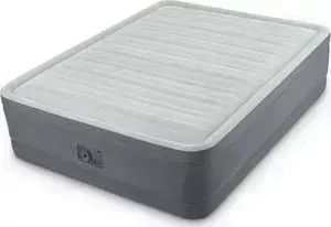 Надувная кровать INTEX Premaire Elevated Airbed 152х203х46 см встроенный насос 220V (64906)