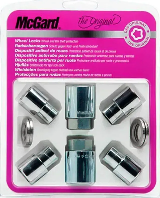 Секретки McGard гайка21 12х1,50 L35 плоская с прессшайбой, 2 ключа [] //R