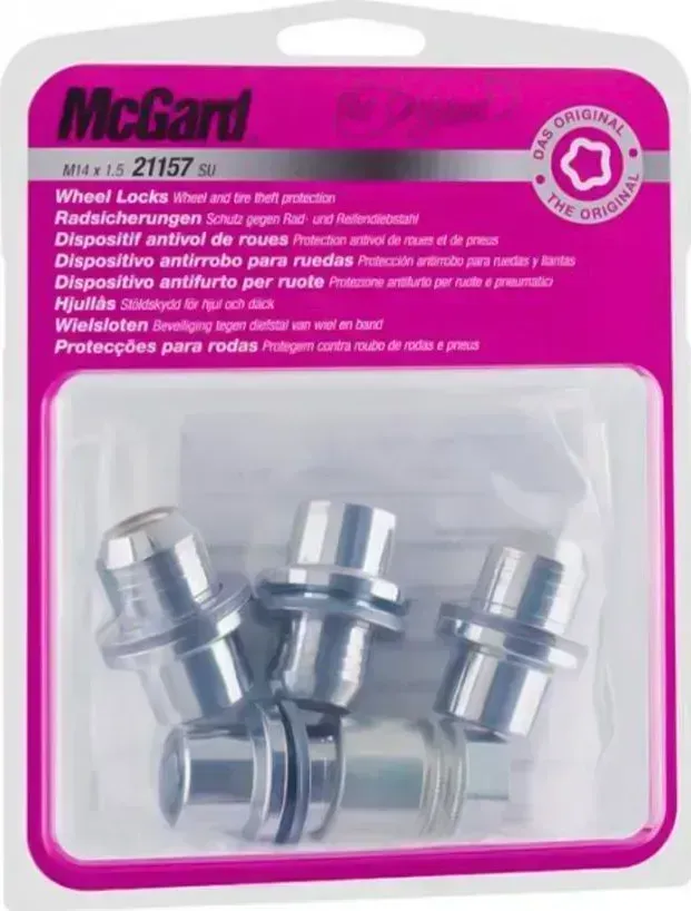 Секретки McGard MG гайка22 14х1,50 L22 плоская с прессшайбой [] //R