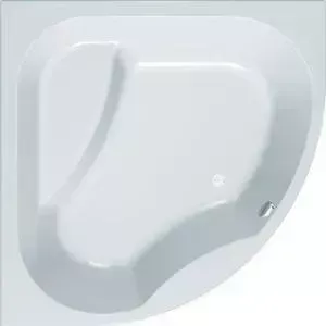 Акриловая ванна Kolpa-san с гидромассажем Swan Luxus 160x160 см, полукруглая, на каркасе, слив-перелив