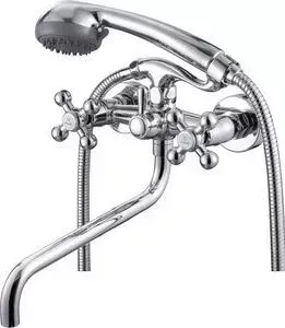 Смеситель для ванны KAISER Carlson Lux хром (11056К)