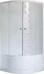 Душевой уголок Royal Bath 90*90*200 стекло шиншилла (RB90BK-C)