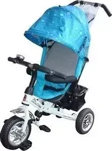 Трехколесный велосипед LEXUS TRIKE Next Pro (MS-0521) бело-голубой