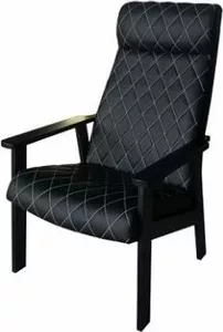 Фото №1 Кресло для отдыха Вилора с прострочкой тон № 4 luxa black