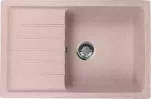 Мойка кухонная AquaGranitEx M-27 745x490 розовый (M-27 (315))