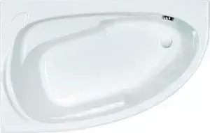 Акриловая ванна CERSANIT Joanna 150х95 см, левая, ультра белая (WA-JOANNA*150-L-W)