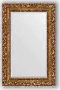 Зеркало Evoform с фацетом в багетной раме Exclusive 55x85 см, виньетка бронзовая 85 мм (BY 1240)
