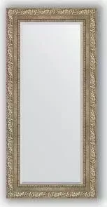 Зеркало Evoform с фацетом в багетной раме Exclusive 55x115 см, виньетка античное серебро 85 мм (BY 3487)