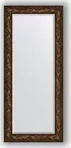 Зеркало Evoform с фацетом в багетной раме Exclusive 69x159 см, византия бронза 99 мм (BY 3573)