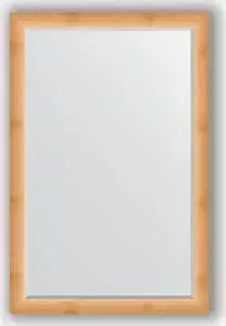 Зеркало Evoform с фацетом в багетной раме Exclusive 116x176 см, травленое золото 87 мм (BY 1221)