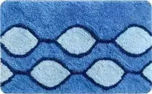 Коврик IDDIS Curved Lines Blue 50*80 см, акрил (400A580I12)