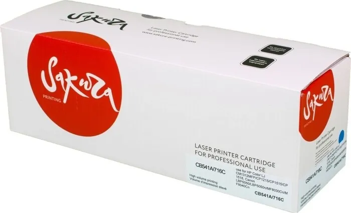 Картридж Sakura CB541A/716C