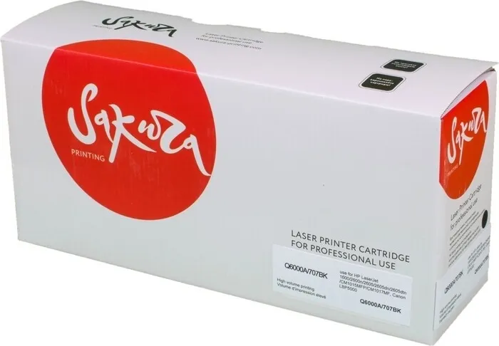 Картридж Sakura Q6000A/707Bk