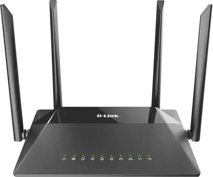 Роутер беспроводной D-LINK DIR-853 (DIR-853/URU/R3A) AC1300 10/100/1000BASE-TX/4G ready черный (DIR-853/URU/R3A)