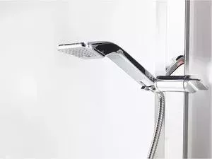 Душевая система IDO Showerama 8-5 белая с серебристой стойкой (4985018001)