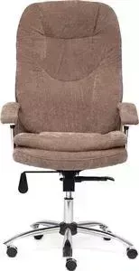 Кресло офисное TetChair SOFTY lux ткань коричневый, смоки браун