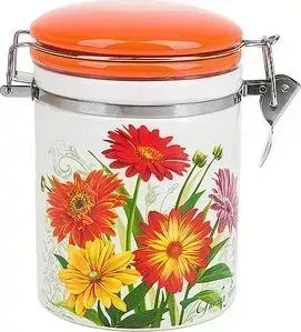 Банка для сыпучих продуктов Polystar Collection 0.6 л Золотая Серена (L2520622)