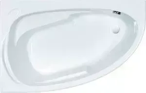 Акриловая ванна CERSANIT Joanna 160х95 см, левая, ультра белая (WA-JOANNA*160-L-W)