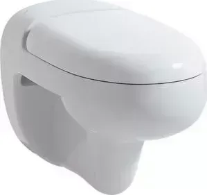 Унитаз подвесной Laufen Flora kids с сиденьем микролифт (8.2003.1.000.000.1, 8.9103.1.300.000.1)