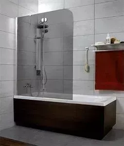Душевая шторка на ванну Radaway Torrenta PND/L, 1210x1500 (201203-105NL) стекло графит