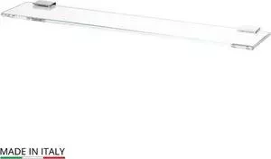 Полка стеклянная Lineag 60 см Tiffany хром (TIF 011)