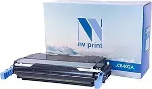 Картридж NVP совместимый HP CB402A Yellow