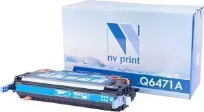 Картридж NVP совместимый HP Q6471A Cyan