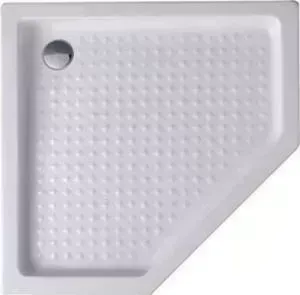 Душевой поддон CEZARES 90x90x15 см акриловый пятиугольный (TRAY-A-P-90-15-W )