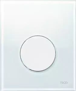 Панель смыва TECE для писсуара loop Urinal (9242650) стекло белое, клавиша белая