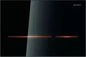 Кнопка смыва Geberit Sigma 80 электронная черное стекло (116.090.SG.1)